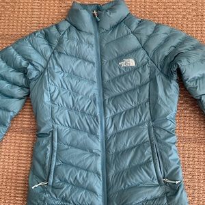 North face puffer coat.